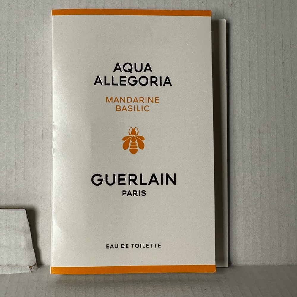 🎁 One GUERLAIN PARIS Aqua Allegoria Mandarine Basilic EDT Sample